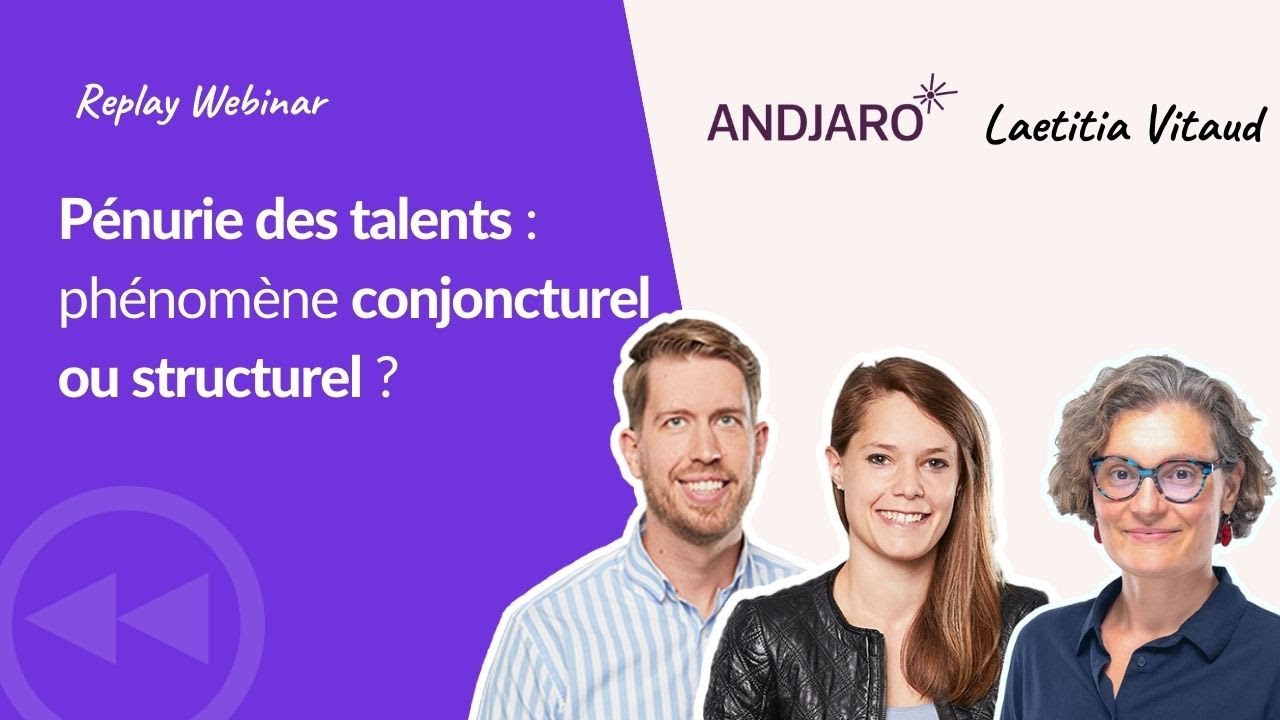 Webinar x Laetitia Vitaud : Pénurie des talents, phénomène conjoncturel ou structurel ?