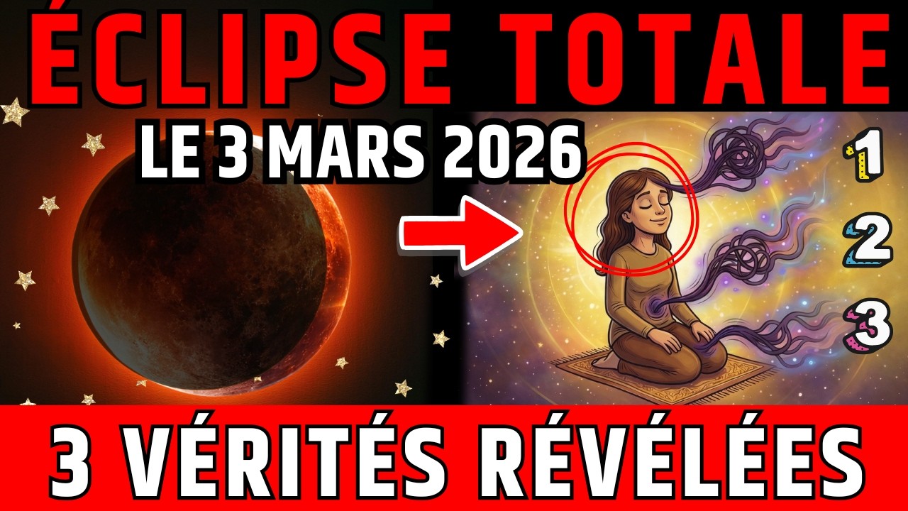 3 MARS 2026 : ÉCLIPSE TOTALE en VIERGE, l’Univers ouvre le Portail Pleine Lune de Sang