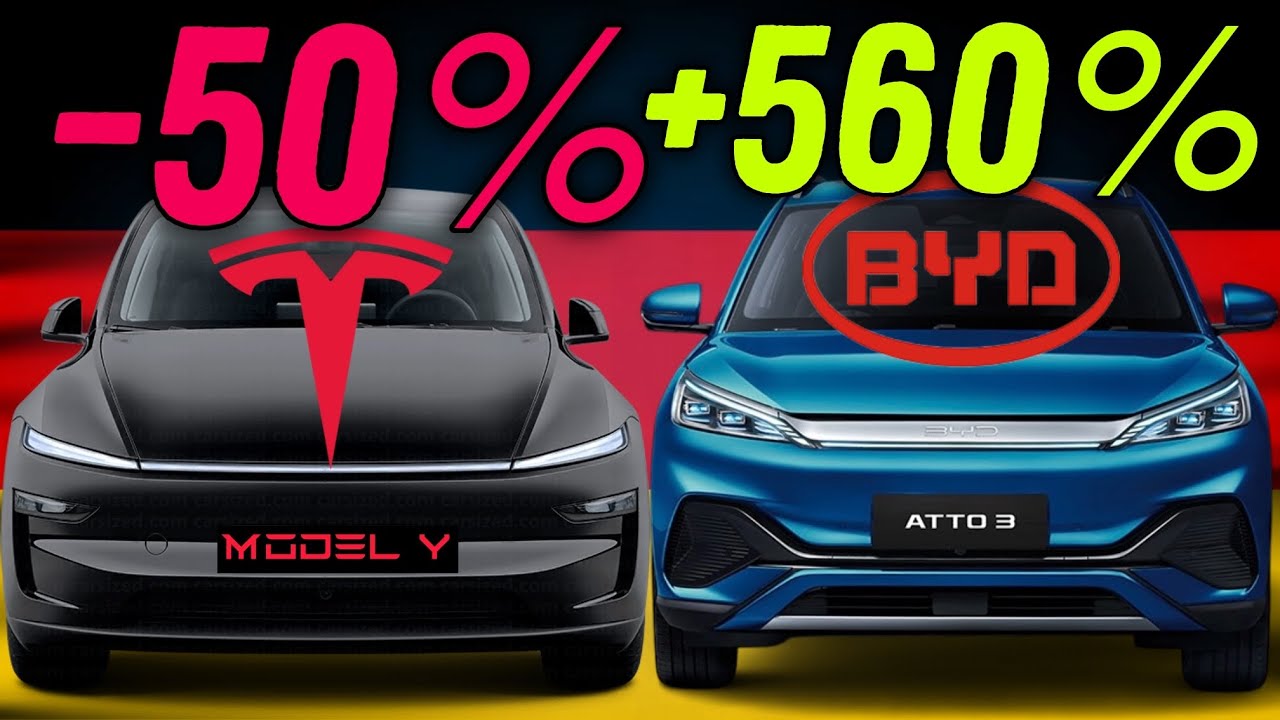 BYD vs Tesla ⚡️ Le Géant Chinois Envahit  l'Allemagne ! Chiffres et Secrets 2025