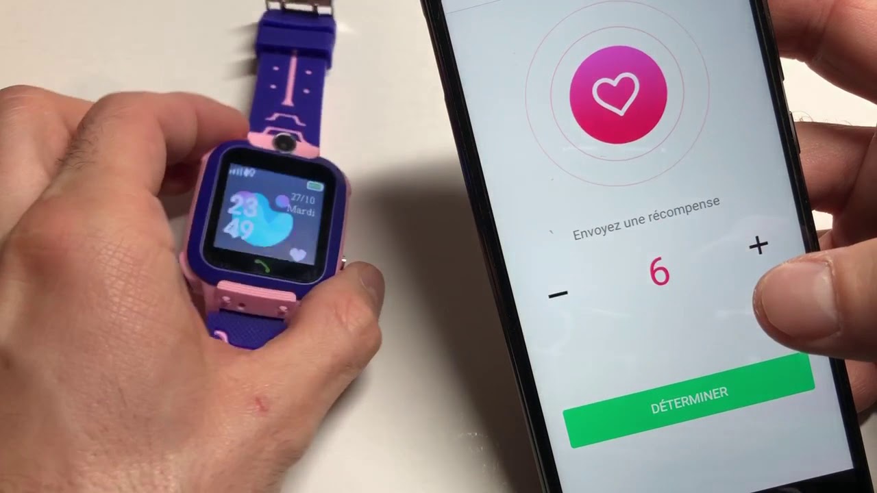 Test montre connectée enfant GPS - CHILD22