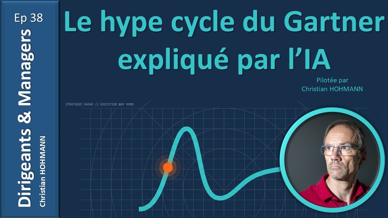 Le hype cycle du Gartner expliqué par l'IA