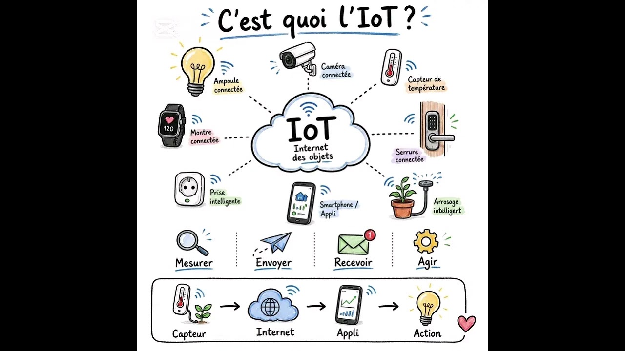 📡 C'est Quoi l'Internet des Objets (IoT) ? Explication Simple pour Débutants
