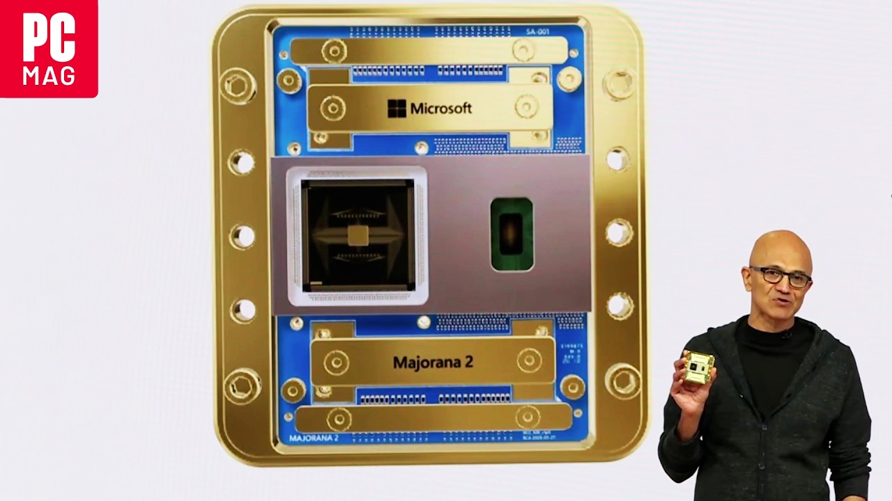 Microsoft's Majorana 2 Quantum Computer Explained by Satya Nadella at Build Conference