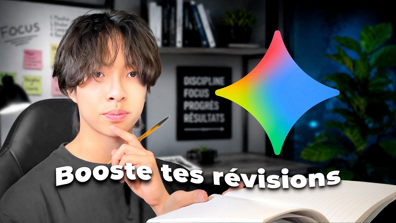Comment étudier n'importe quoi 10* plus efficacement avec l'IA (grâce à Gemini)*