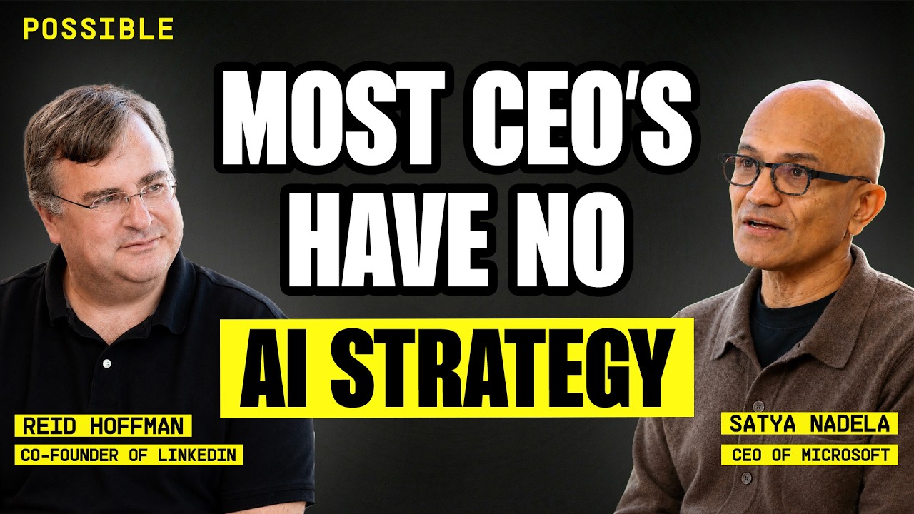 Satya Nadella: AI Is the Future of the Firm