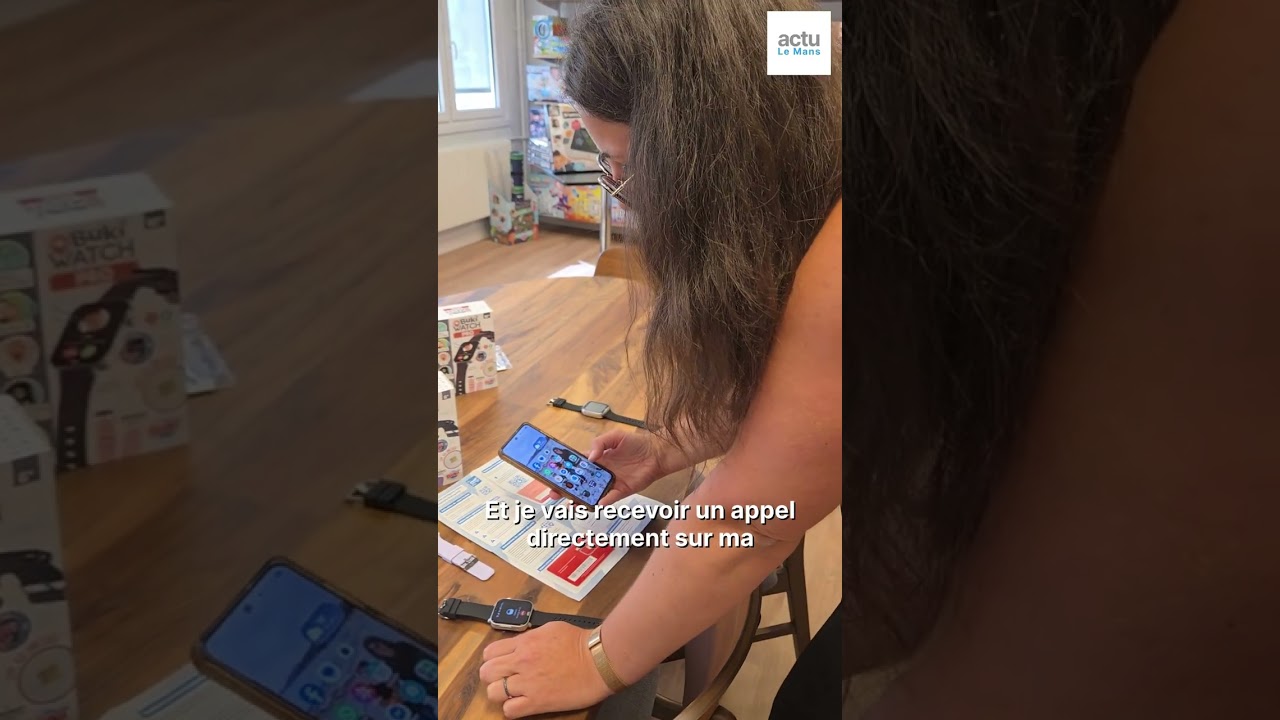 Cette entreprise du Mans nous présente une montre connectée pour enfants (et ils peuvent appeler)