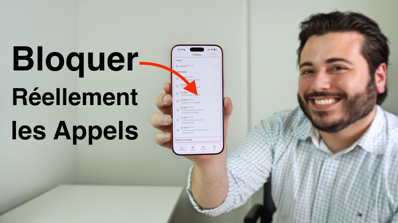 Comment Bloquer Efficacement les Appels sur votre iPhone (Blocage par préfixe)