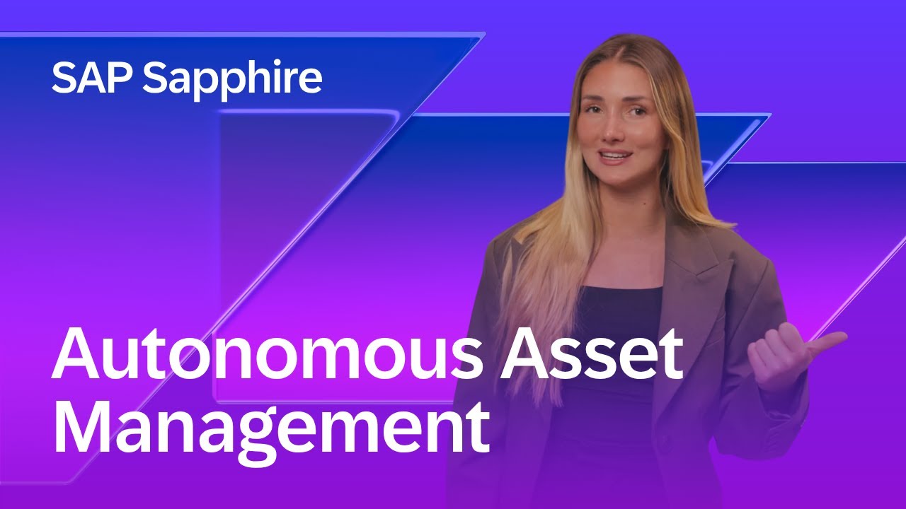 Autonomous Asset Management | SAP Sapphire 2026