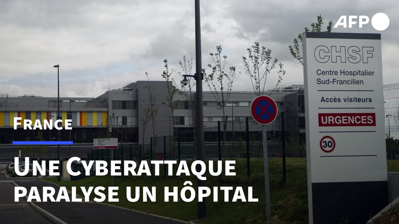 Près de Paris, un grand hôpital victime d'une cyberattaque | AFP