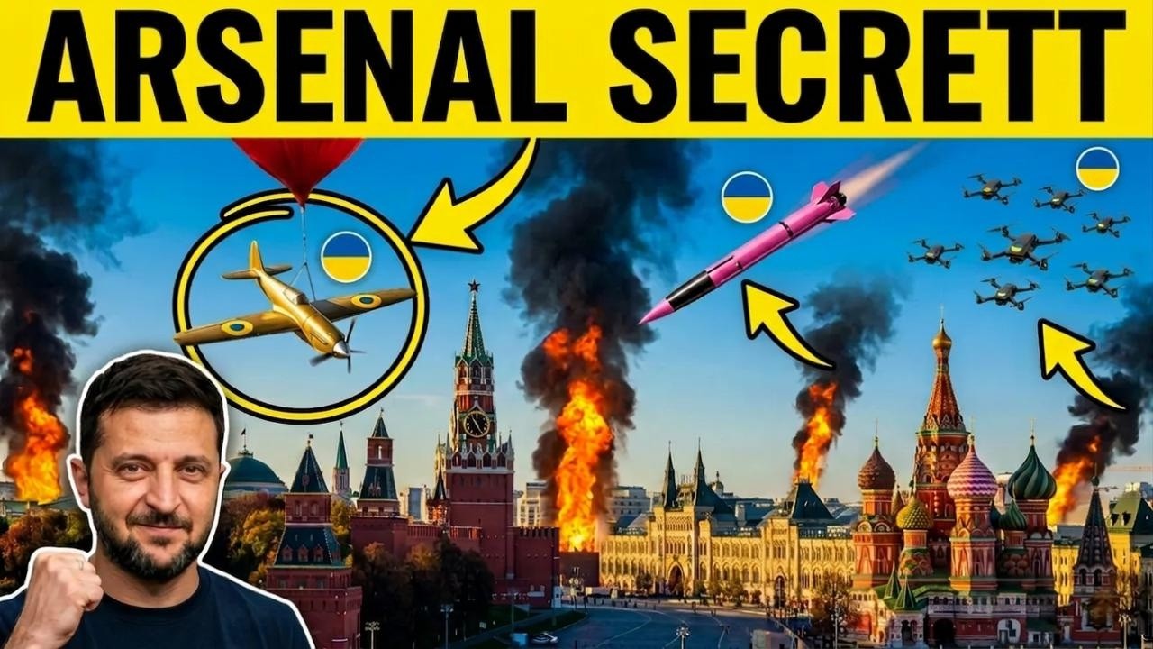 Poutine a réveillé le mauvais géant... L’arsenal secret de l’Ukraine change la donne
