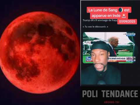 Éclipse lunaire spectaculaire en Inde : les images et explications