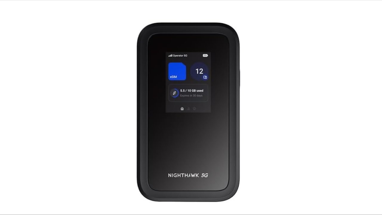 NETGEAR Nighthawk M7 Review 5G Hotspot WiFi 7 eSIM Global Travel 32 Devices