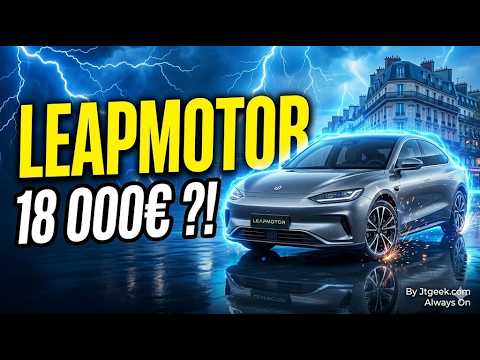 Leapmotor : cette électrique à 18 000€ arrive en Europe avec Stellantis ?