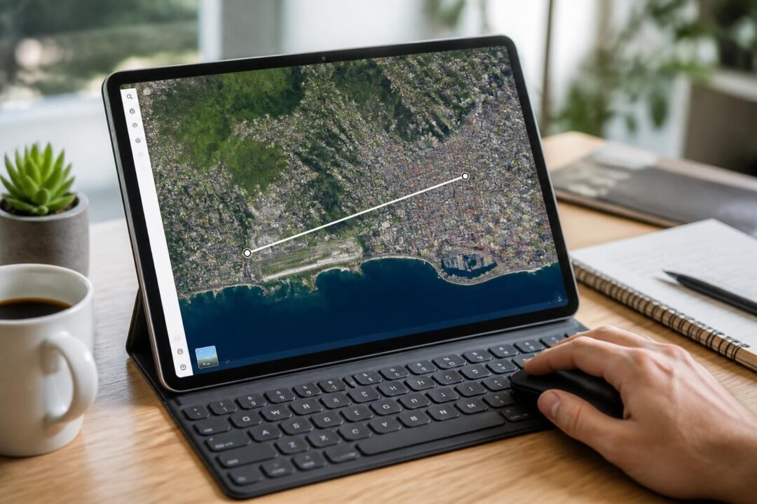 découvrez comment mesurer simplement la distance à vol d'oiseau sur google maps grâce à notre guide pratique étape par étape.