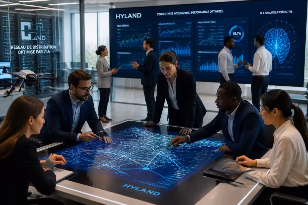 hyland réorganise son réseau de distribution afin d'améliorer le soutien aux initiatives en intelligence artificielle, renforçant ainsi son engagement dans l'innovation technologique.