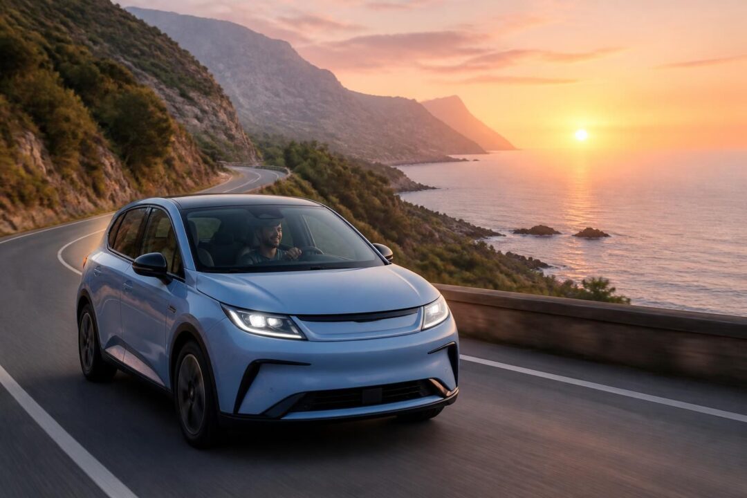 découvrez le récit d'un long voyage électrique au volant de la byd dolphin surf, une voiture électrique abordable à moins de 20 000 €. expérience, autonomie et sensations au programme.