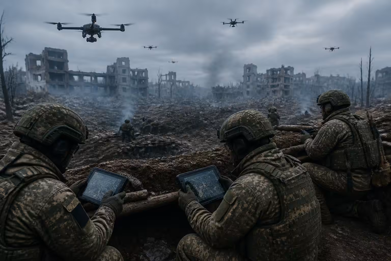 Conflit en Ukraine : l&rsquo;armée russe déploie une stratégie innovante utilisant ses drones pour contrôler le terrain…
