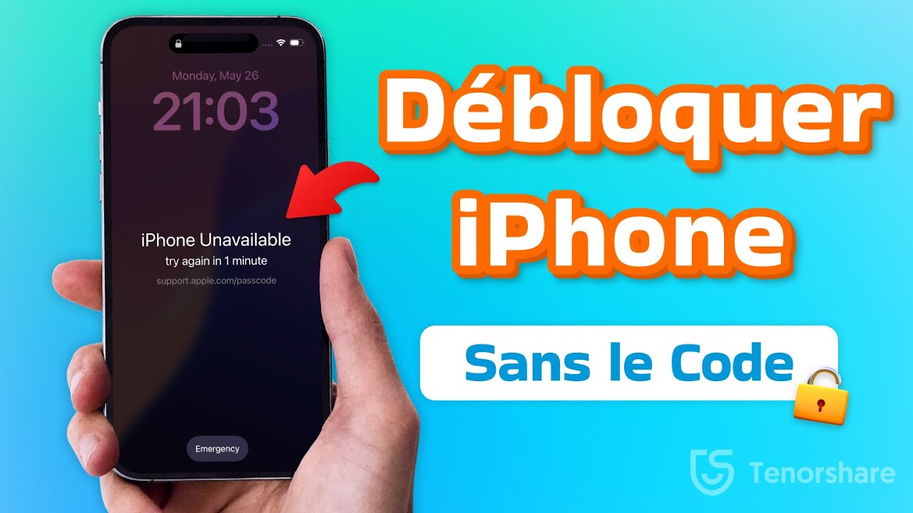 [2025]Comment déverrouiller un iPhone sans code d’accès | Supprimer l’écran de verrouillage