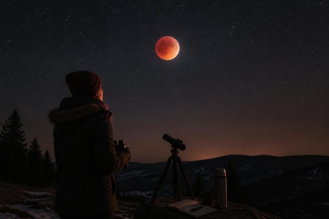Guide complet pour observer en direct l&rsquo;éclipse lunaire totale du 3 mars 2026