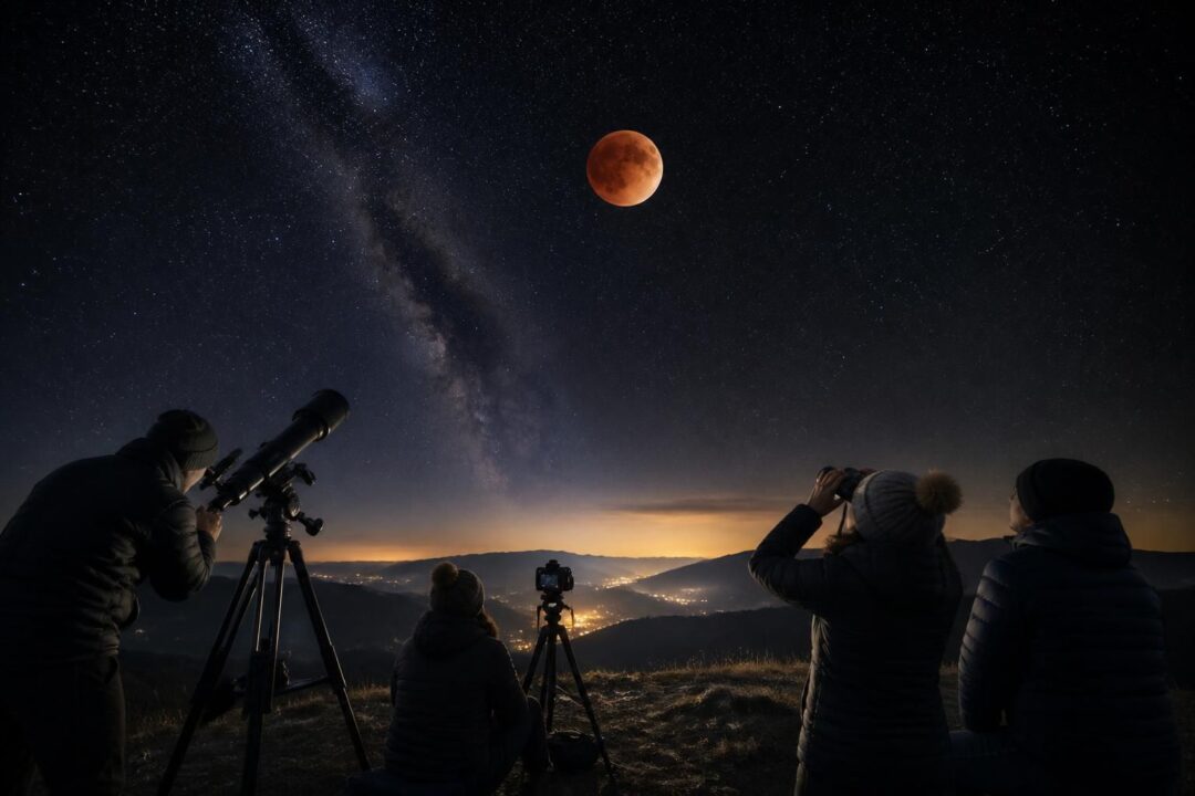 Guide pour observer en temps réel l&rsquo;éclipse totale de Lune du 3 mars 2026