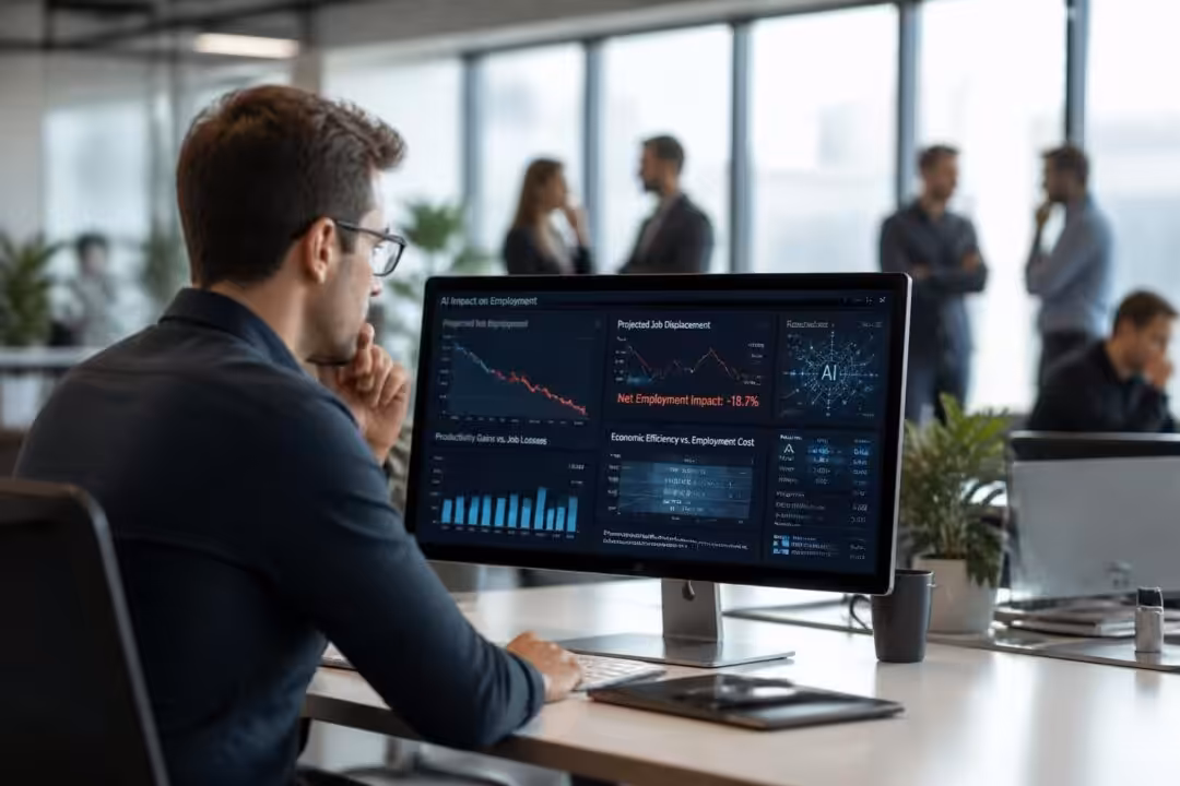 découvrez comment gartner analyse l'impact de l'ia sur l'emploi, en déconstruisant le mythe selon lequel la réduction des effectifs augmenterait automatiquement la rentabilité des entreprises.