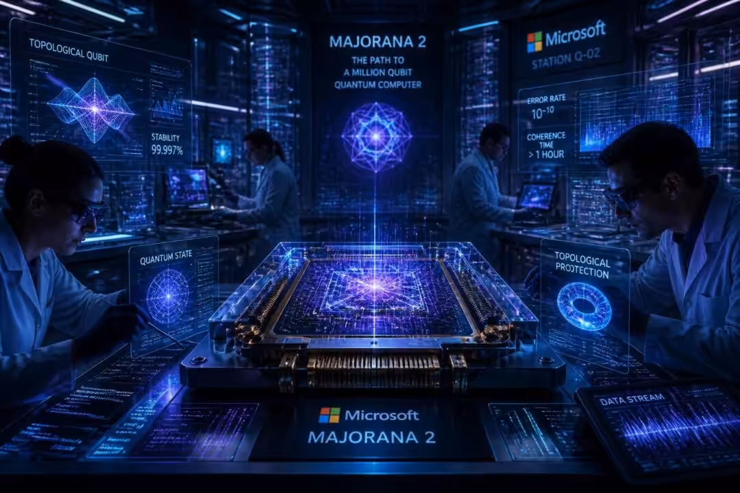 découvrez « majorana 2 », la nouvelle puce quantique révolutionnaire de microsoft, au cœur d'une exploration scientifique mystérieuse qui promet de transformer l'informatique.