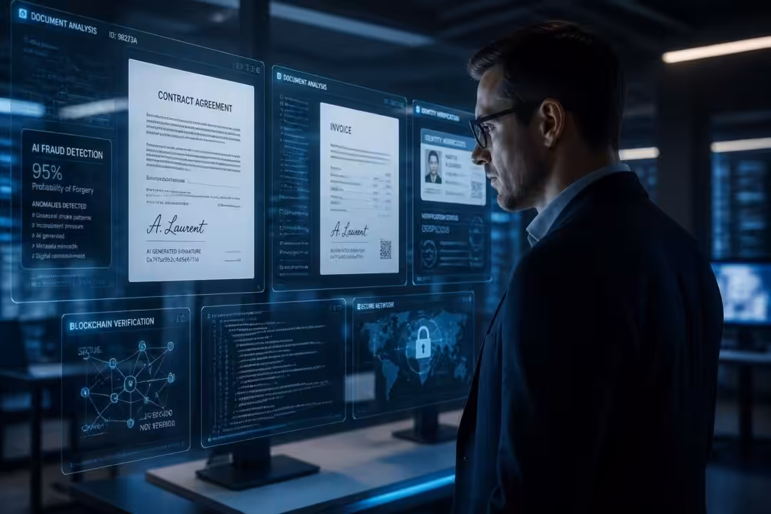 découvrez les insights de nicolas bodin de label4.ai sur la détection des documents falsifiés par intelligence artificielle, qui possèdent une signature unique différenciant ces contrefaçons des méthodes traditionnelles.