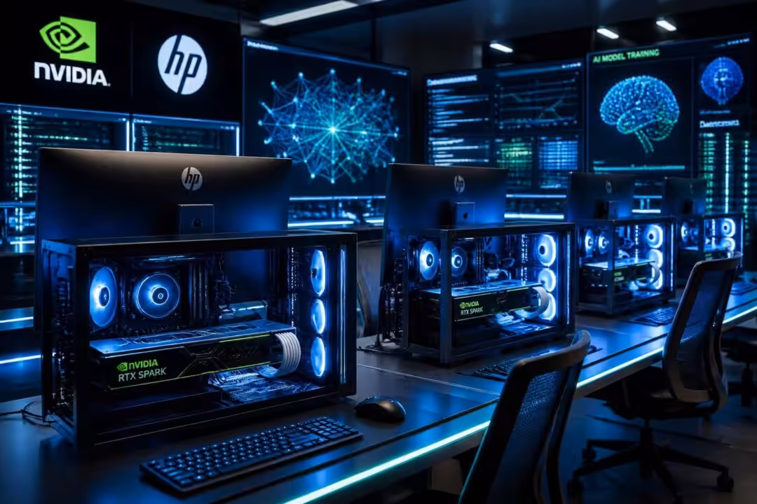 découvrez comment nvidia rtx spark révolutionne les stations ia hp en boostant leurs performances pour des calculs plus rapides et efficaces.